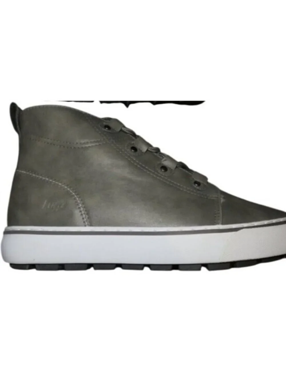 Lugz Evergreen Fleece Lined Chukka Sneaker Lug Outsole & ghillie lacing system